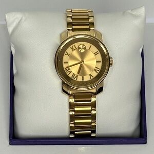 Movado Bold Women's Gold-Tone Stainless Steel Watch 3600323
